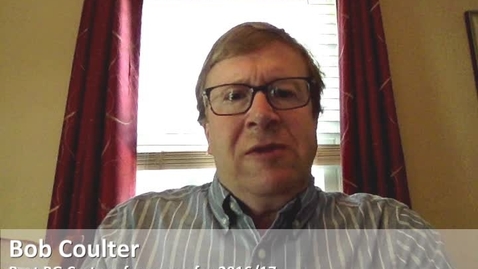 Thumbnail for Bob Coulter talks about being the best PG Cert student 2016/17