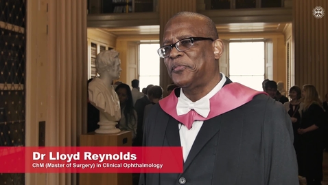 Thumbnail for Dr Lloyd Reynolds Testimonial