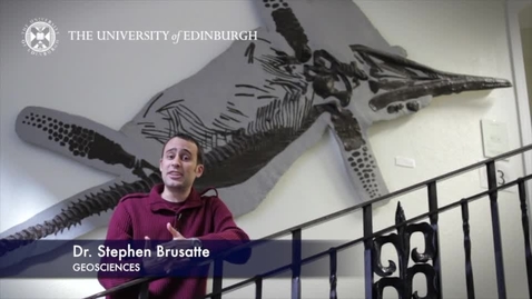 Thumbnail for Stephen Brusatte - Geoscience- Research In A Nutshell - School of GeoSciences -17/04/2013