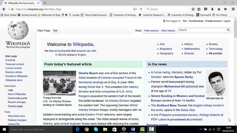 Thumbnail for entry Wikipedia editing in under 25 mins