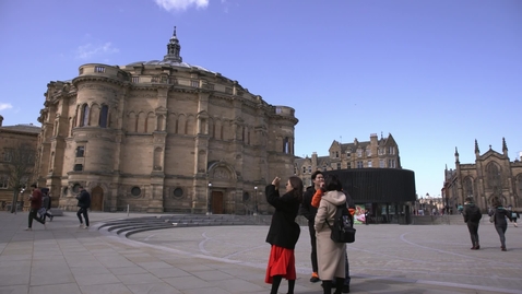 Thumbnail for Stunning Edinburgh cityscape with McEwan Hall