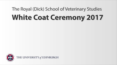 Thumbnail for White Coat Ceremony 2017