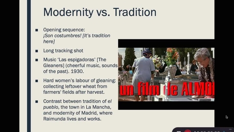 Thumbnail for Almodóvar and Volver (3/3: Analysis of oppositions)