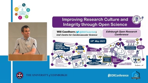 Thumbnail for entry Improving Research Culture and Integrity Through Open Science - Will Cawthorn (Keynote)