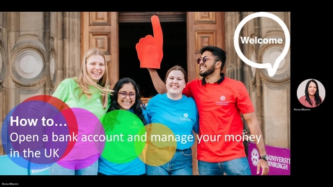 Thumbnail for How to open a bank account in the UK and manage your money