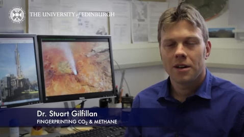 Thumbnail for entry Stuart Gilfillan - Fingerprinting CO2 &amp; Methane- Research In A Nutshell - School of GeoSciences -17/04/2014