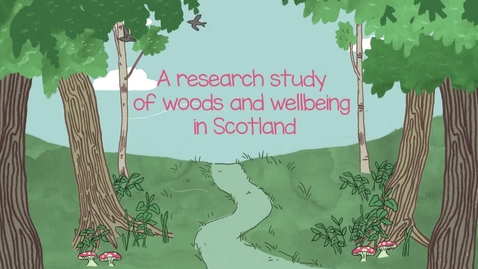 Thumbnail for entry A research study of woods and wellbeing in Scotland
