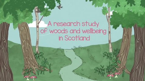 Thumbnail for A research study of woods and wellbeing in Scotland