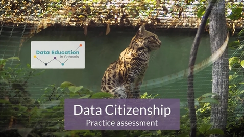 Thumbnail for Data Citizenship Level 4-5 Zoo activity Part 5