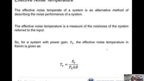 Thumbnail for entry Lecture 2_Noise_Part_2