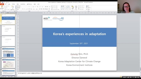 Thumbnail for entry Adaptation COP Meeting - Korea's Experiences in Adaptation