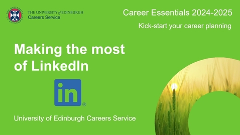 Thumbnail for Making the Most of LinkedIn