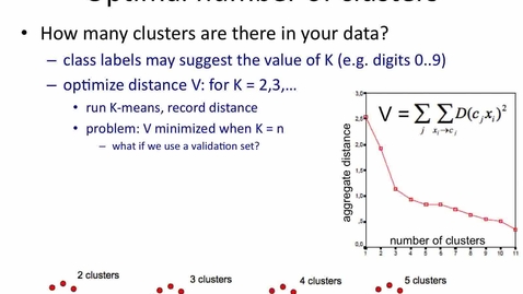 Thumbnail for entry Evaluating clustering systems