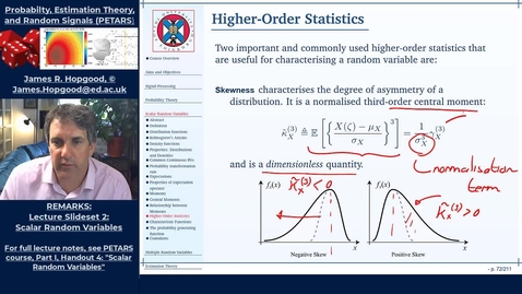 Thumbnail for Topic 24: Higher-Order Statistics (PETARS, Chapter 4)