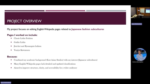 Thumbnail for Japanese Fashion Subcultures (Gothic Lolita) - a Digital Volunteering with Wikipedia project for the Edinburgh Award