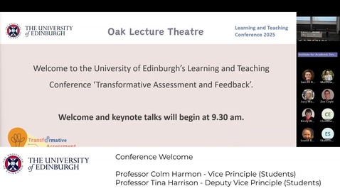 Thumbnail for Learning and Teaching Conference 2025 Welcome