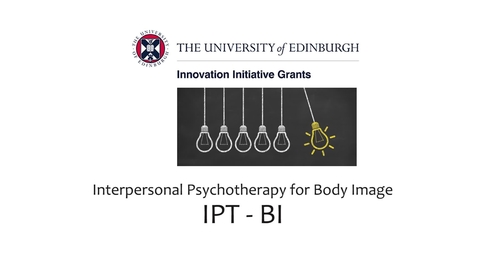 Thumbnail for entry Interpersonal Psychotherapy for Body Image- Meet the Professionals