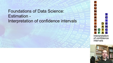 Thumbnail for FDS-S1-11-2-5 Interpretation of confidence intervals