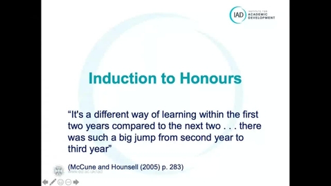 Thumbnail for Welcome Week: Moving to honours: Classics