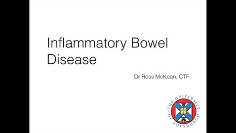 Thumbnail for entry Inflammatory bowel disease