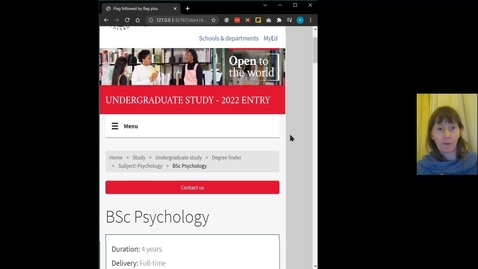 Thumbnail for Design Sprint 4 outcomes - Entry requirements for widening participation - Degree Finder research and design
