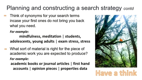Thumbnail for entry PG How to find academic literature online