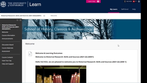 Thumbnail for Blackboard Learn: Using the Groups tool in Learn to manage pathway signups 1/