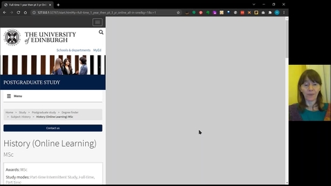 Thumbnail for Design Sprint 3 prototype walkthrough - Cost of study - Degree Finder research and design