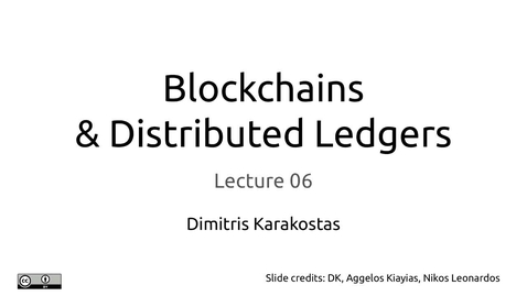 Thumbnail for BDL 2022 - Lecture 6