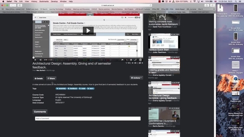 Thumbnail for How to embed a video from Media Hopper in Learn