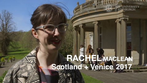 Thumbnail for entry Artist Rachel Maclean meets students ahead of Venice Biennale