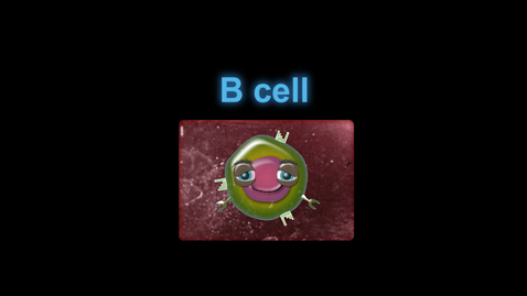 Thumbnail for Supercytes cartoon - B cell