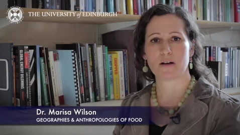 Thumbnail for Marisa Wilson - Geographies &amp; Anthropologies of Food -Research In A Nutshell - School of GeoSciences -28/04/2014