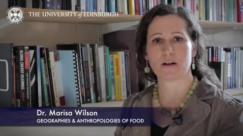 Thumbnail for entry Marisa Wilson - Geographies &amp; Anthropologies of Food -Research In A Nutshell - School of GeoSciences -28/04/2014