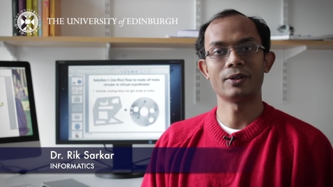 Thumbnail for entry Rik Sarkar - Informatics - Research In A Nutshell - School of Informatics -13/03/2013