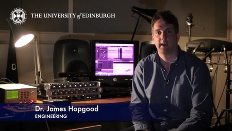 Thumbnail for James Hopgood: Acoustic Sensing
