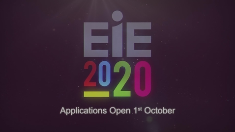 Thumbnail for Why you should apply for EIE