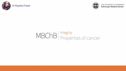 Thumbnail for D2. Properties of cancer