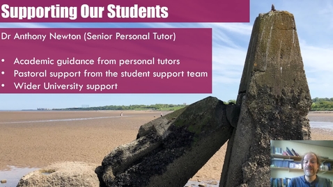 Thumbnail for entry Year 3: Personal Tutor and Student Support Information