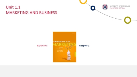 Thumbnail for Strategic Marketing Unit 1.1