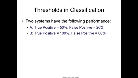 Thumbnail for Receiver Operating Characteristic (ROC) Curve