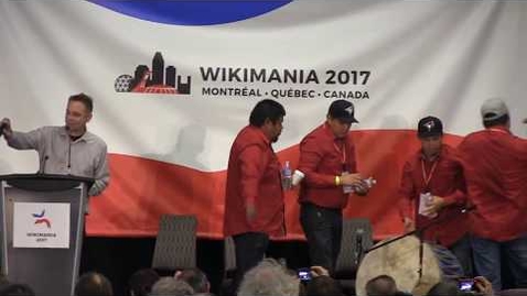 Thumbnail for Wikimania 2017 Opening: Jimmy Wales and Gabriella Coleman in conversation - Community and information in a partisan world