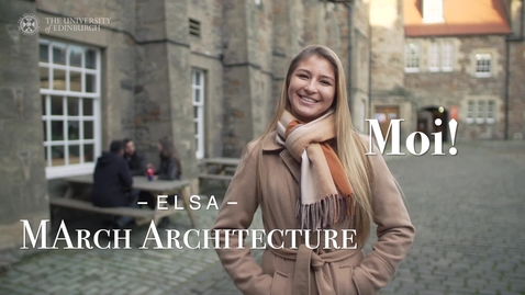 Thumbnail for entry University of Edinburgh: Meet our postgraduate students - Elsa