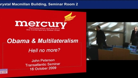 Thumbnail for entry Professor John Peterson (University of Edinburgh)