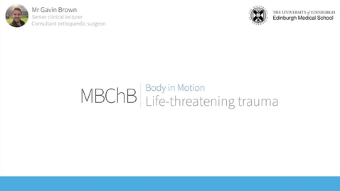 Thumbnail for Life threatening injuries