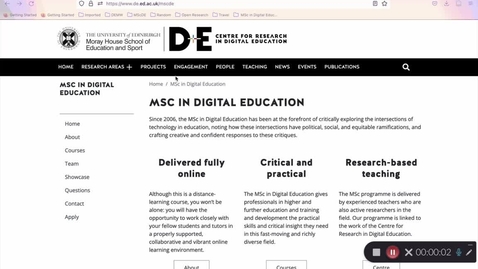 Thumbnail for Courses for Semester 1, September 2023: a quick introduction