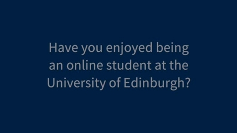 Thumbnail for entry Student Testimonial | MSc Equine Science | The University of Edinburgh