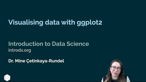 Thumbnail for entry IDS - Week 02 - 03 - Visualising data with ggplot2