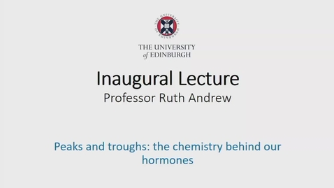 Thumbnail for Peaks and troughs: the chemistry behind our hormones