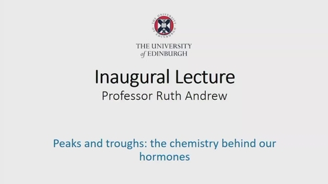 Thumbnail for entry Peaks and troughs: the chemistry behind our hormones